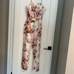 Floral jumpsuit